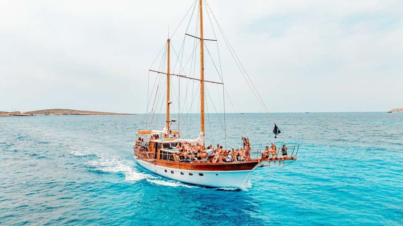Malta: Around Comino Boat Trip with Gozo Guided Jeep Tour - Crystal Lagoon and Blue Lagoon swimming stops