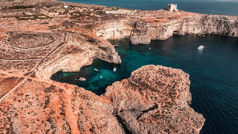 Malta: Around Comino Boat Trip with Gozo Guided Jeep Tour - Ta’ Pinu and Dwejra Bay