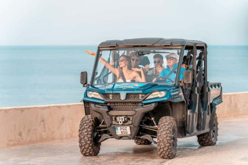 Malta: Around Comino Boat Trip with Gozo Guided Jeep Tour - Pickup from Malta and the crossing to Gozo
