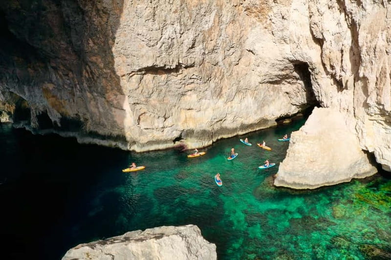 Malta: Blue Grotto SUP and Snorkeling Tour - Learning to stand, paddle, and recover