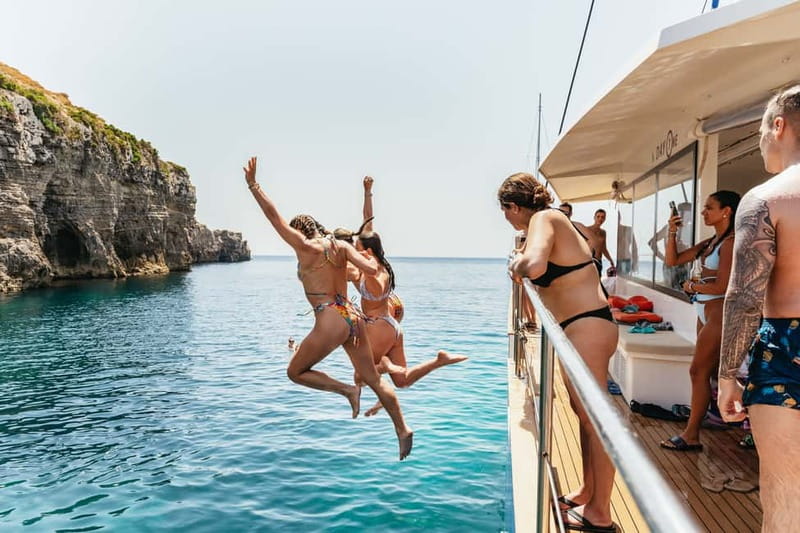 Malta: Blue Lagoon, Beaches & Bays Trip by Catamaran - Sunset sailing or daytime swimming