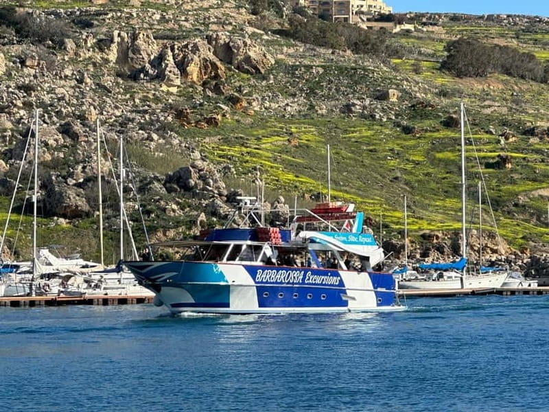 Malta: Blue Lagoon, Comino, Gozo & Crystal Lagoon Sea Caves - Blue Lagoon gives you 90 minutes