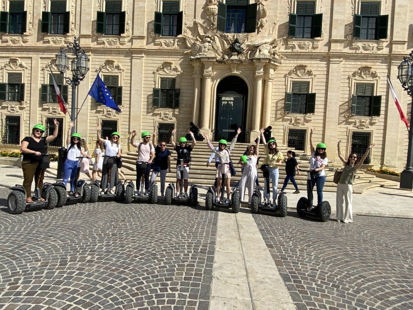 Malta by Segway: Valletta Experience - Parliament, Triton Fountain, and the return route