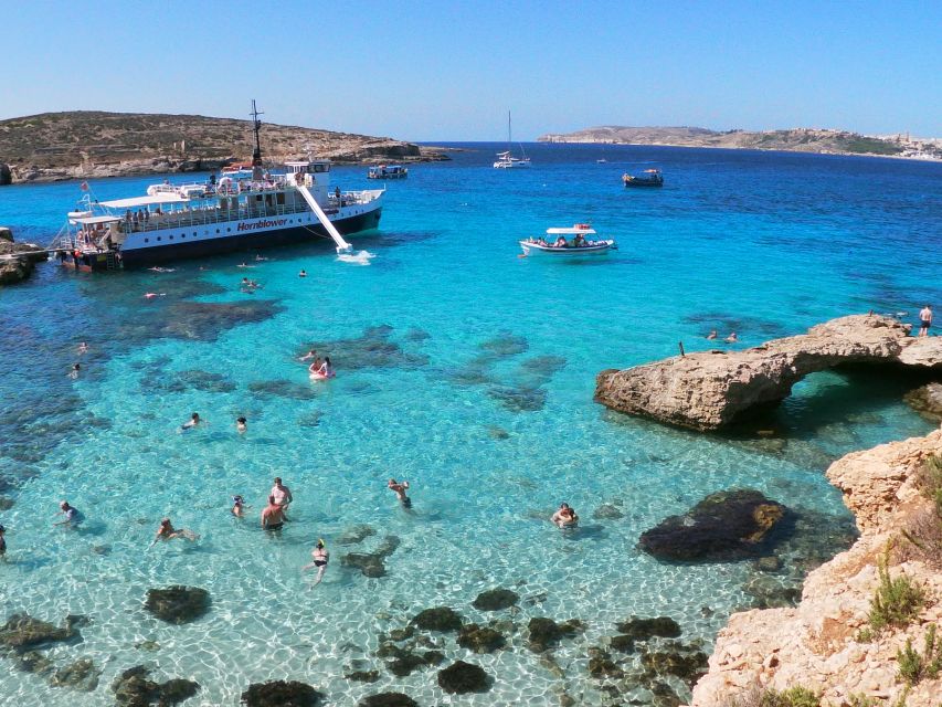 Malta: Comino, Blue Lagoon, Crystal Lagoon & Caves Cruise - The Optional Speedboat Around Comino’s Caves