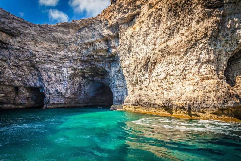 Malta: Comino, Gozo, Blue & Crystal Lagoon, and Caves Cruise - Crystal Lagoon gives you room to swim and look around