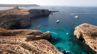 Comino, Gozo, Blue & Crystal Lagoon, and Caves Cruise