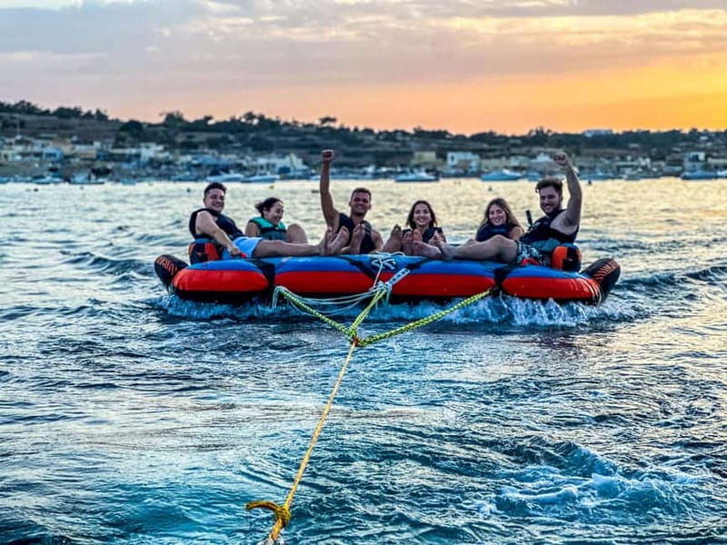 Malta: Crazy Sofa Ride Experience - The southern coast from the water