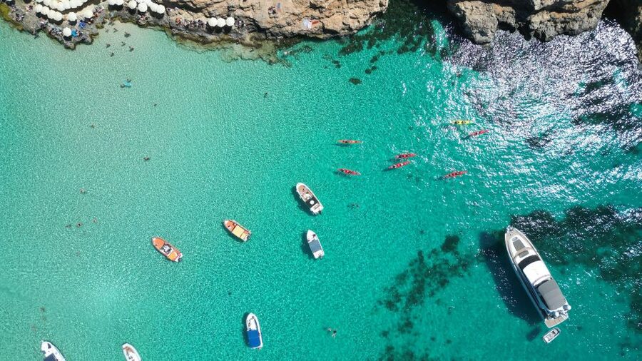 Malta: Crystal/Blue Lagoon, Comino & Gozo Private Boat Trip - Crystal Lagoon and Cominotto’s clear water