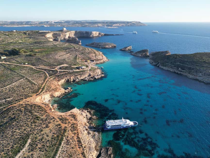 Malta: Full-Day Gozo and Blue Lagoon Cruise - The Blue Lagoon at Comino