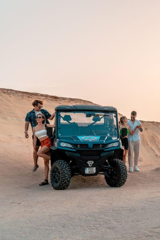 Malta: Gozo Buggy Tour with Lunch, Boat Cruise and Transfers - Salt pans and the swim at Xwejni Bay