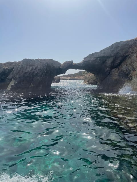 Malta:Gozo,Comino,Crystal/BlueLagoon&Caves Private Boat trip - The Blue Lagoon: famous for good reason