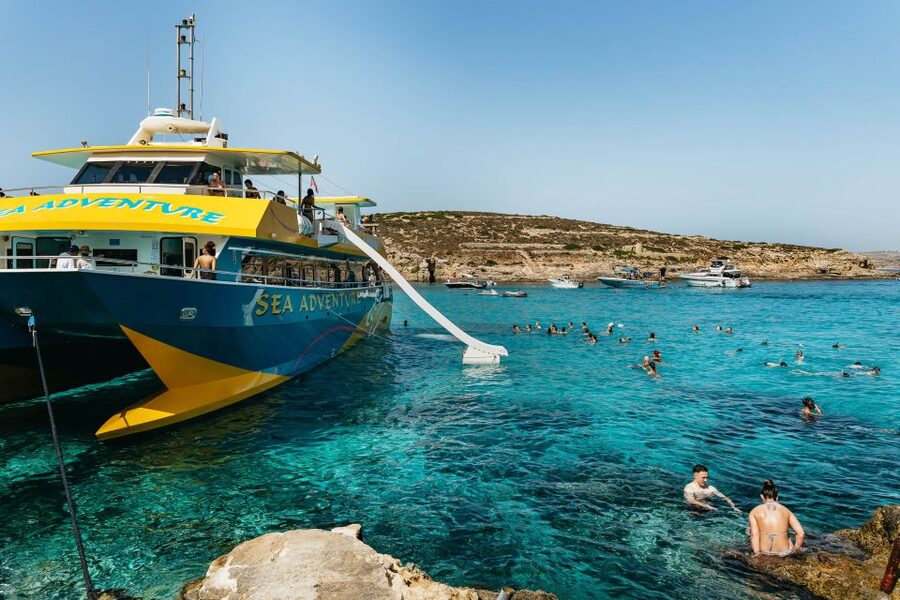 Malta: Gozo & Comino Islands, Blue Lagoon & Seacaves Tour - Starting at Bugibba and following Malta’s northern coast