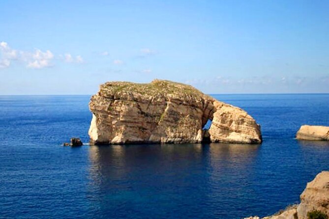 Malta: Gozo Full Day Buggy Tour with lunch and Comino Stop - Dwejra Bay gives you a short taste of the coast