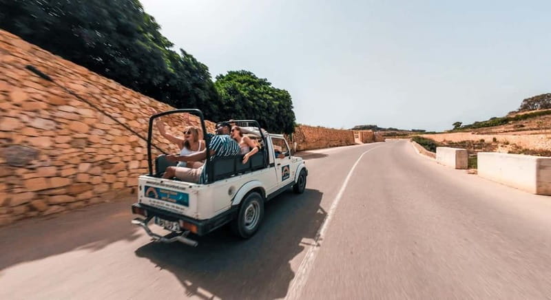Malta: Gozo Full-Day Jeep with Lunch and Boat Transfers - The five things I would want to know first