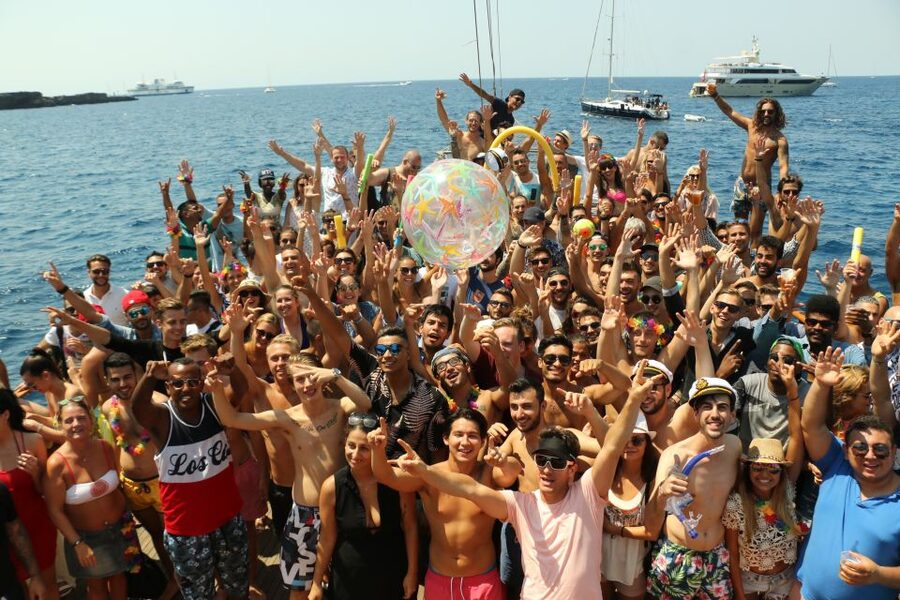 Malta: Lazy Pirate Boat Party with Drinks & Food - Snacks, fruit, and sandwiches onboard