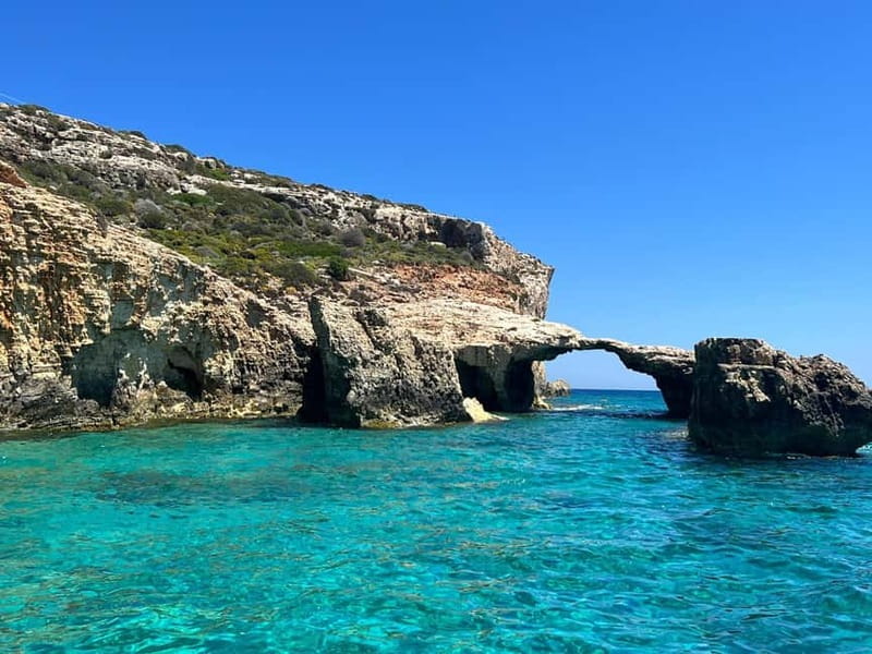 Malta: Private Boat Cruise with Caves, Beaches & Swim Stops - Blue Lagoon, Crystal Lagoon, and the bays