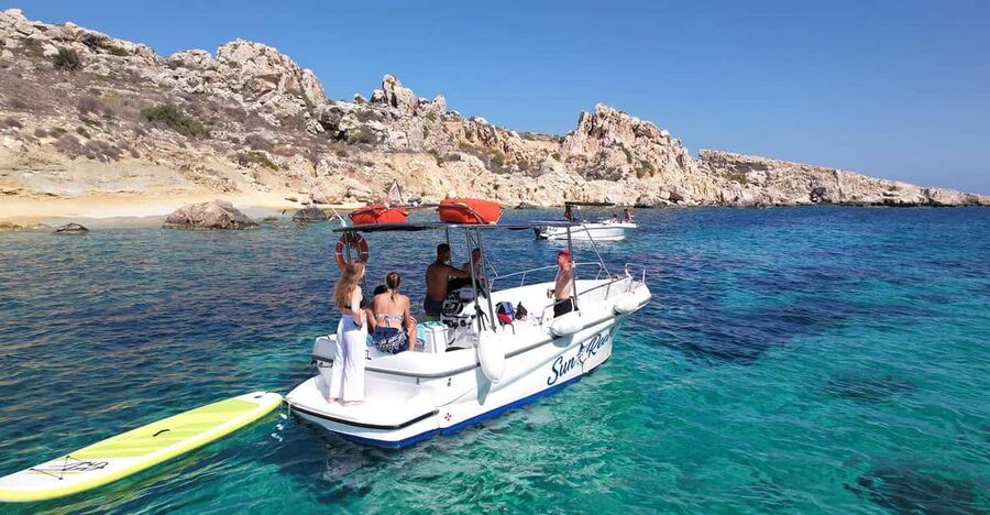 Malta: Private Boat Trip to Comino, Blue Lagoon & Gozo - Blue Lagoon: Malta’s famous first stop
