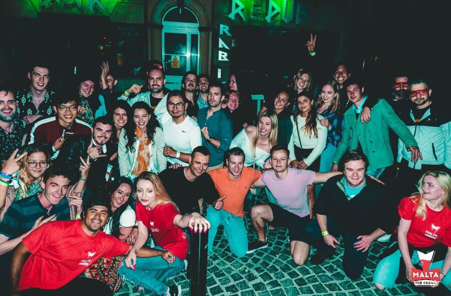 Malta: Pub Crawl of Paceville and St Julian's with Drinks - The riverside opening bar