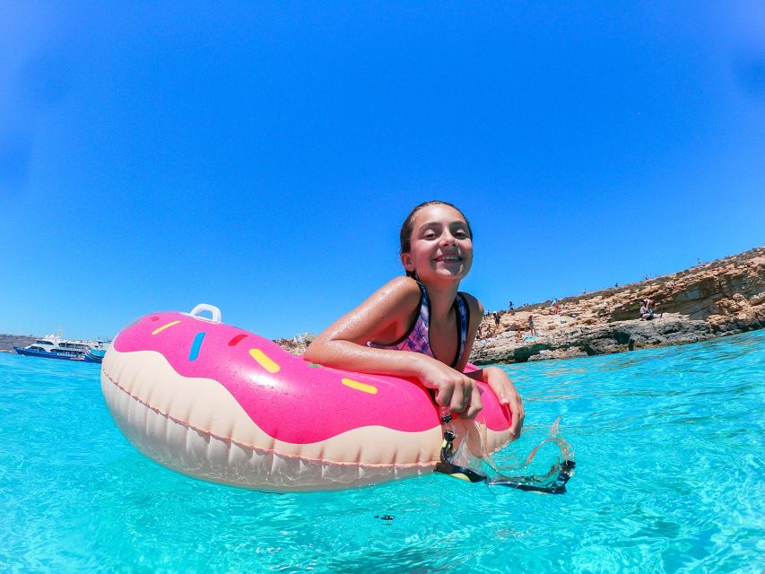 Malta: Sunset Cruise to the Blue Lagoon - Swimming, snorkeling, and the famous slide
