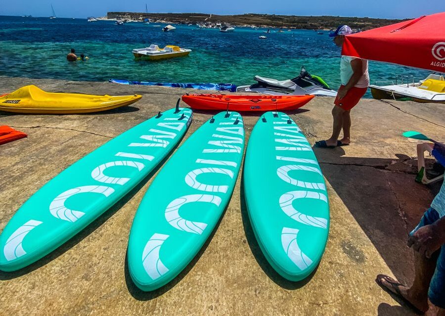 Malta: SUP Rental - Water, sun, and the feel of the coast