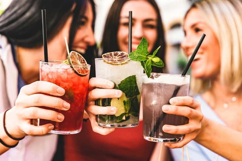 Malta: Ultimate Girls' Night Out - Sunset hour with a cocktail