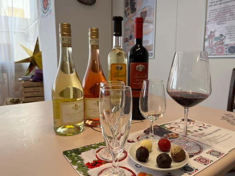Malta: Wine and Chocolate Pairing Experience - Four wines and five chocolates in one hour