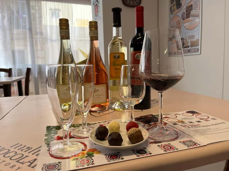 Malta: Wine and Chocolate Pairing Experience - Booking details that affect your plans