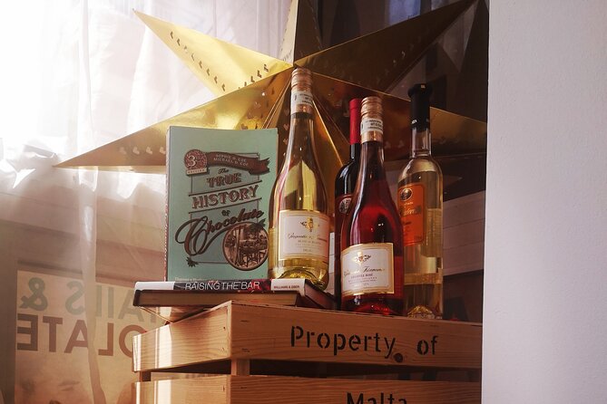 Maltese Wine & Chocolate Pairing - Starting at the Malta Chocolate Factory in Bugibba