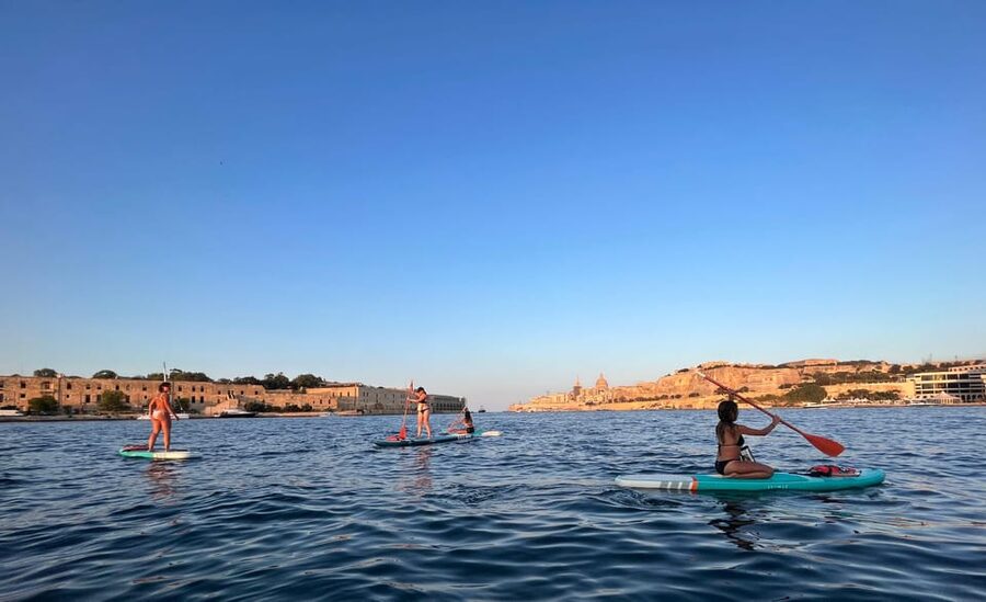 Manoel Island SUP Adventure - Manoel Island and Fort Manoel From Sea Level