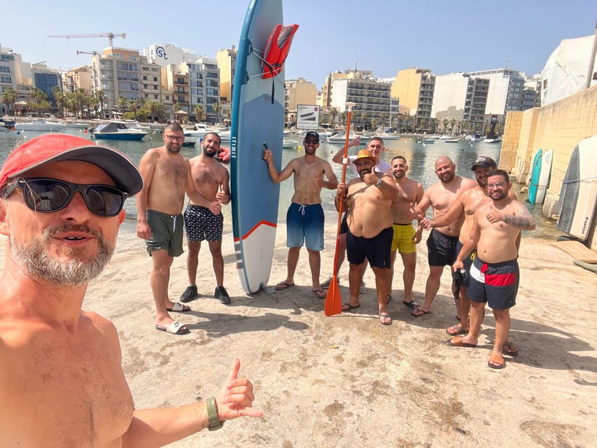 Manoel Island SUP Adventure - Swimming and Snorkeling in Sliema