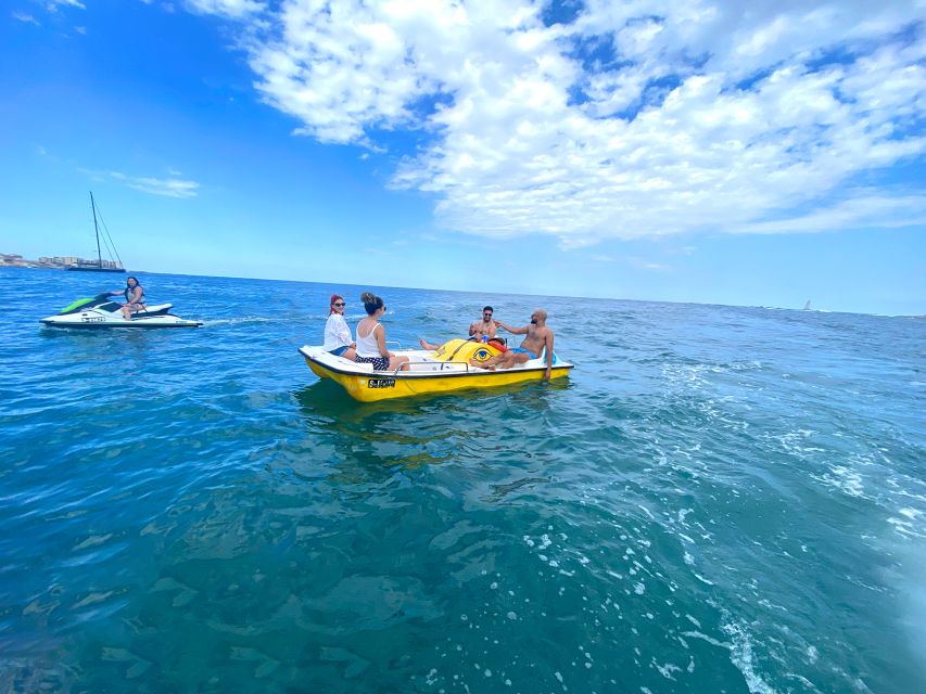Marsaskala: Paddle Boat Rental in St. Thomas Bay - Sea Caves Cliffs and Hidden Windows