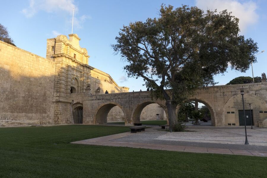 Mdina and Rabat Private Walking Tour with local pastizzi - Palazzo De Vilhena and Mdina’s grand entrance