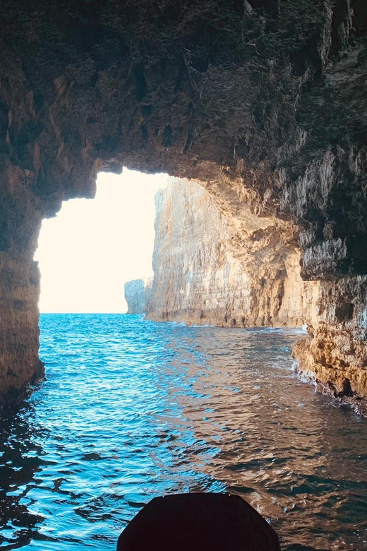 Mellieha: 3:00pm Speedboat round Comino Caves 2h Blue Lagoon - Starting at Marfa Bay, close to Comino