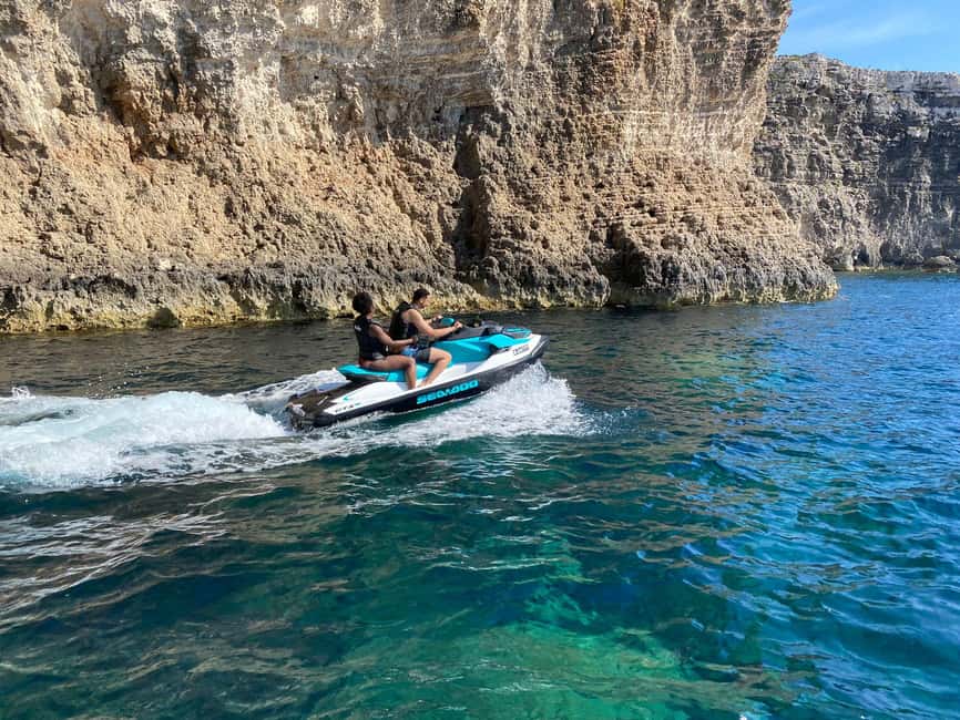 Mellieha: Comino and Blue Lagoon Jet Ski Safari Tour at 3 PM - What the 3 PM departure is really like