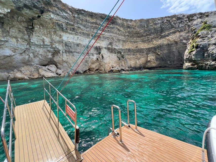 Mellieha: Comino, Crystal & Blue Lagoon 2 Bay Evening Cruise - Key details at a glance