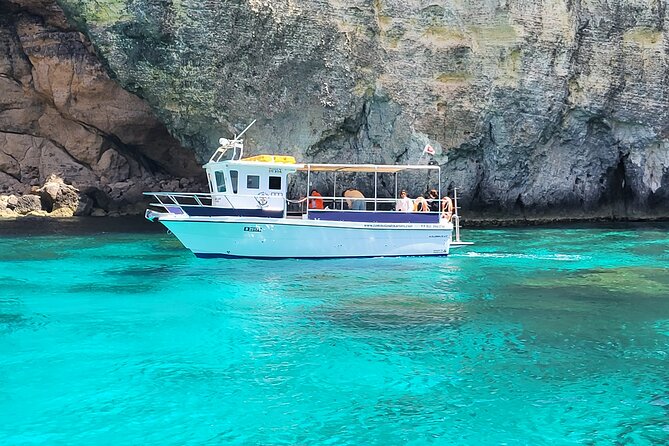 Mellieha: Gozo, Comino, Sea Caves, and Blue Lagoon Cruise - The Blue Lagoon: famous for good reason