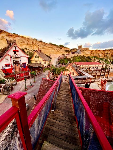 Mellieha: Popeye Village Malta Filmset Entry Ticket - Food, lockers, and practical comfort