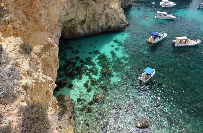 Mellieha: Round Comino, Blue Lagoon & Gozo Cruise with Water - Starting at Marfa Jetty in Mellieħa
