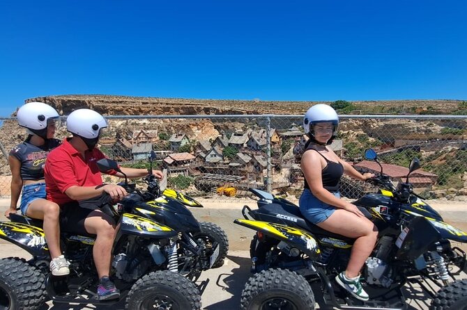 North Malta Quad Bike Tour with Land or Sea Views and Swimming - The Red Tower’s High Coastal View