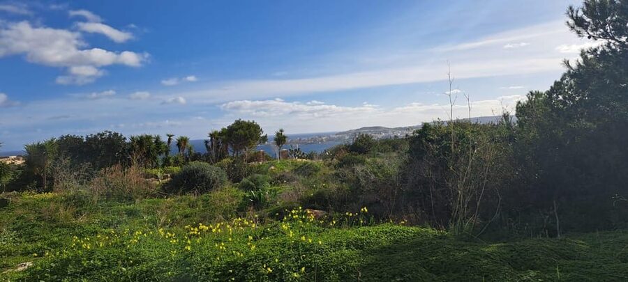 North Malta: Quad Bike Tour with Scenic Land, Sea & Swimming - Popeye Village is best seen from above