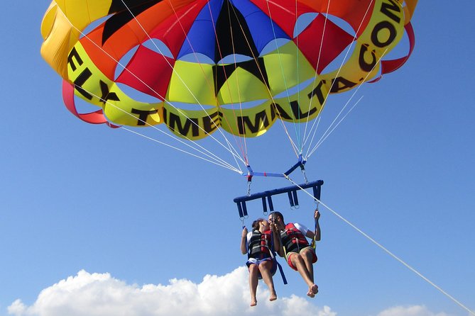 Parasailing Malta - Setting out from Spinola Jetty in St Julian’s