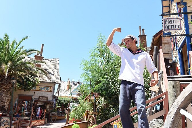 Popeye Village fun park General Admission Ticket - Anchor Bay turns the visit into a beach day