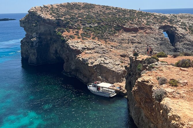 Private Boat Charter Blue Lagoon Crystal Lagoon and Comino - Meeting at Cirkewwa Passenger Terminal