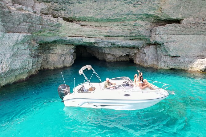 Private Boat Charter Comino, Blue Lagoon, Crystal Lagoon, Gozo - Seven hours on Malta’s coast