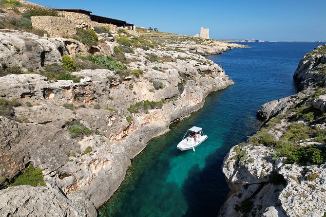 Private Boat Charter Comino, Blue Lagoon, Crystal Lagoon, Gozo - Blue Lagoon: famous, beautiful, and busy