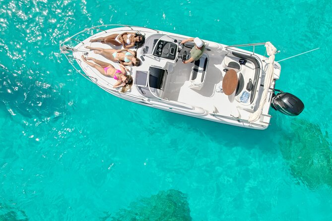 Private Boat Charter Comino, Blue Lagoon, Crystal Lagoon, Gozo - Marks and Dukes Window, then Smugglers Cave