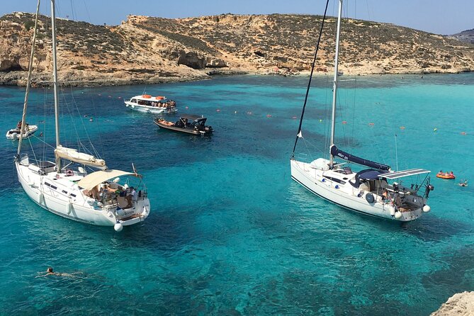 Private Boat Charter to Comino Blue Lagoon - Leaving Creek Marina at 9:00 a.m.