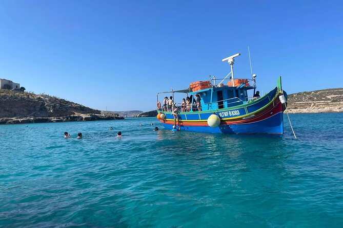 Private Boat charter to Crystal & Blue Lagoon, Caves & Comino - Crystal Lagoon and the caves beneath the cliffs