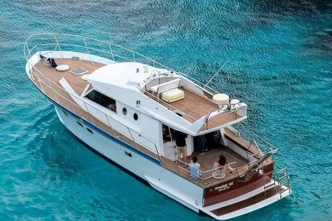 Private boat Charters around Malta, Gozo & Comino - Starting from Cirkewwa or Mgarr Harbour