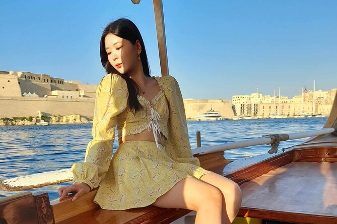 Private Boat Tour of the Grand Harbour on the Island of Malta - Fort St Elmo and Valletta from the water